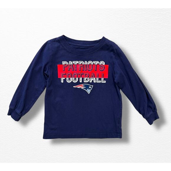 NFL New England Patriots Long Sleeve Tee, Size 3T - Picture 1 of 5